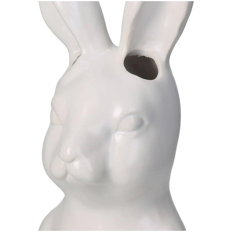 Jarrón Conejo Blanco - Imagen 3