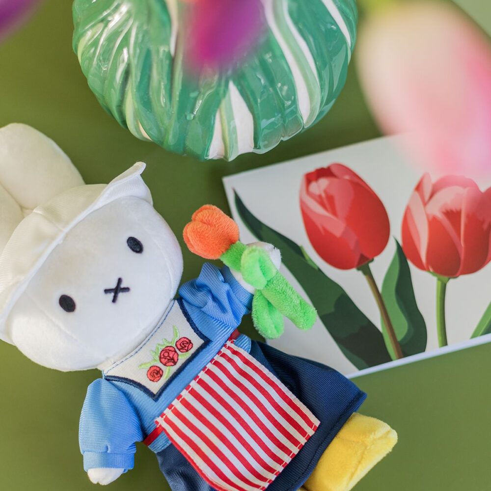 Pack Miffy Holandés | Ramo, Peluche y Tarjeta - Imagen 2
